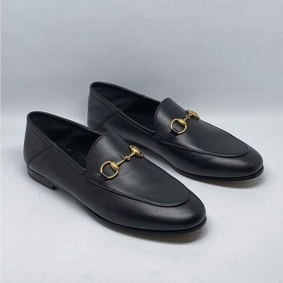 Gucci Brixton Leather Horsebit Loafers size 36 - Picture 1 of 14